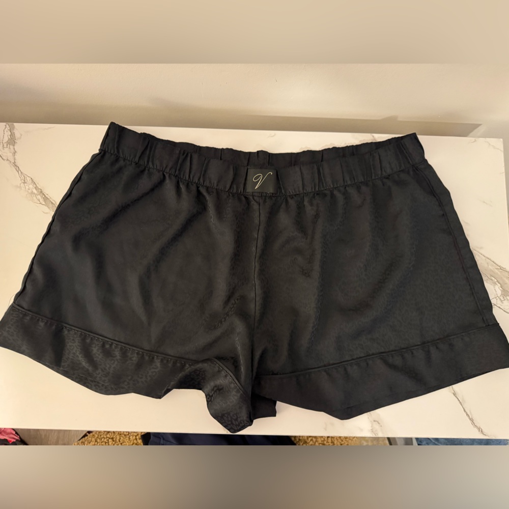 Victoria's Secret Black PJ Shorts